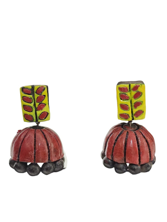 Terracota Jhumka Earring 08