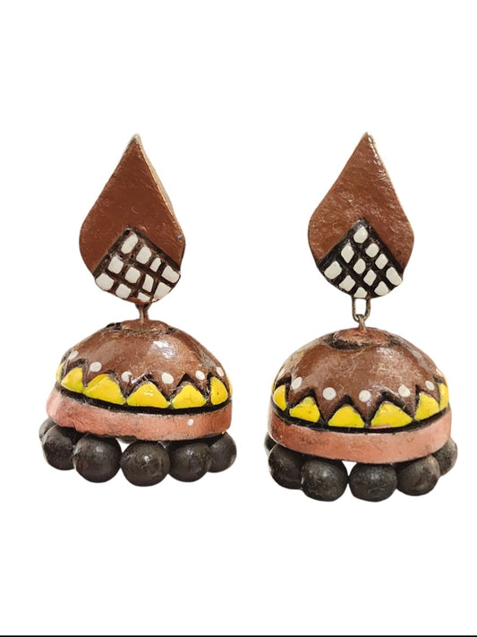 Terracota Jhumka Earring 12