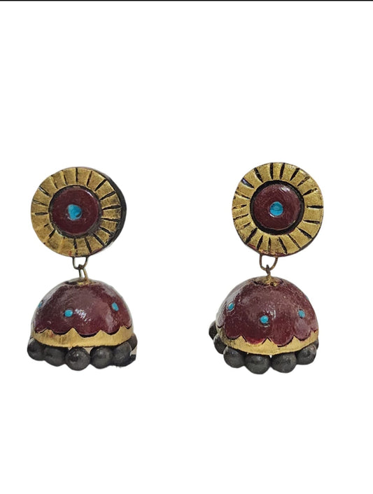 Terracota Jhumka Earring 03