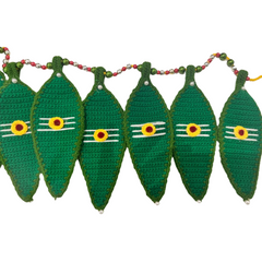 Hand-Crocheted Mango Leaves